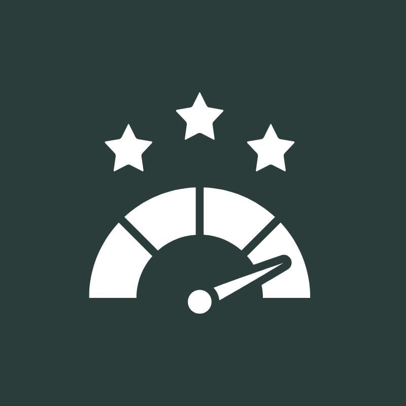Motivation boost - Health Coaching MFM fuel tank icon on full with with stars